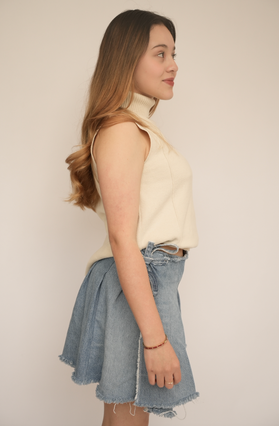 Enagua denim Abstracto Estudio