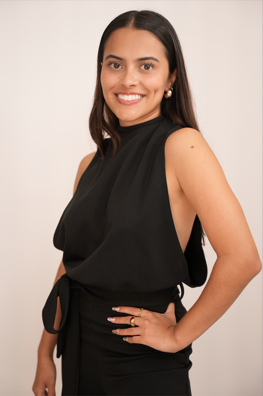 Enterizo Negro PrettyLittleThing