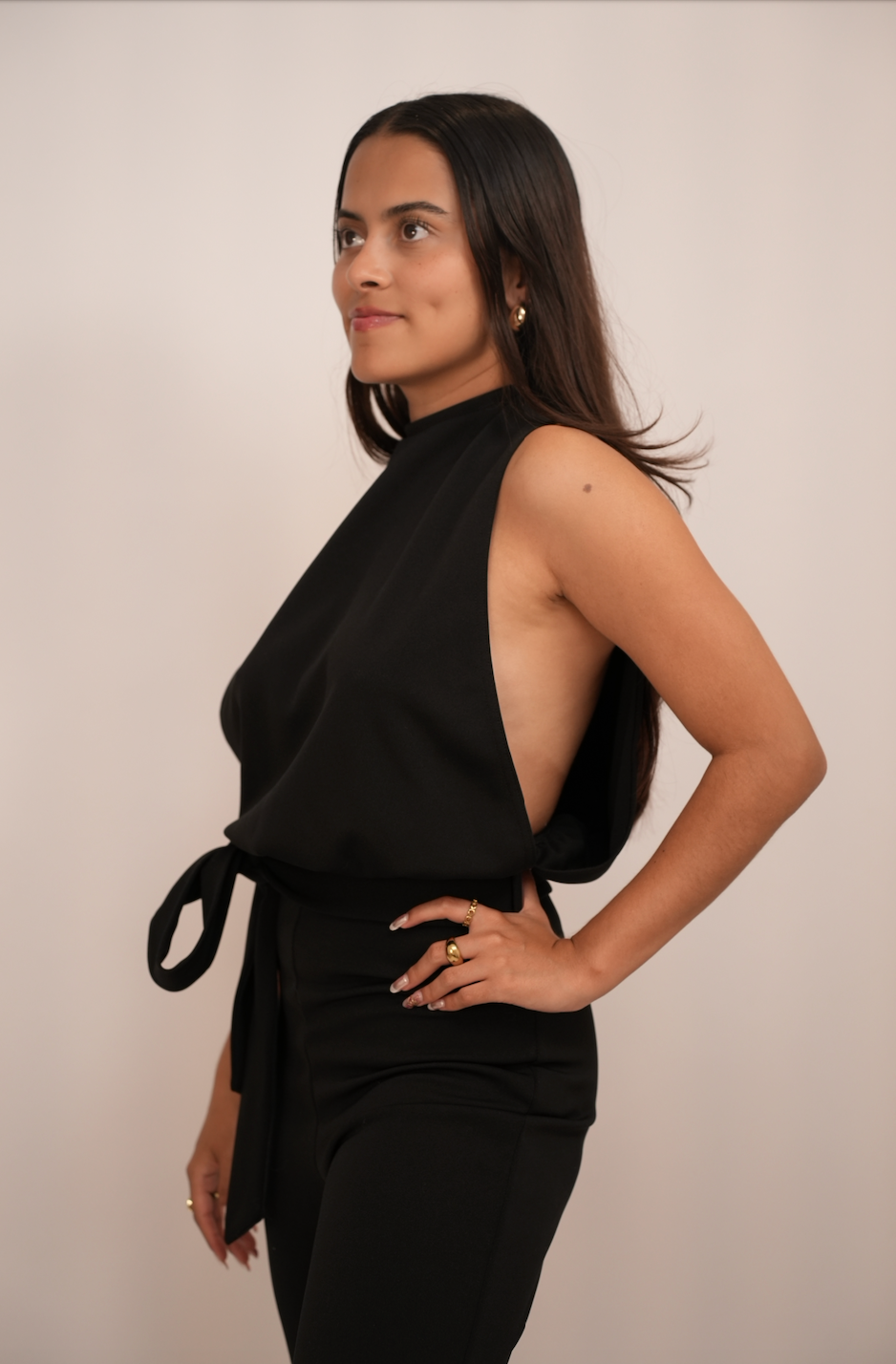 Enterizo Negro PrettyLittleThing