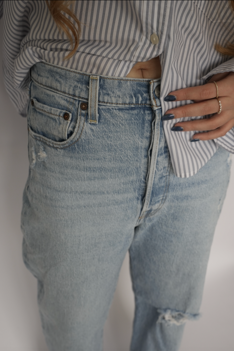 Jeans Levi’s Ribcage Straight Ankle