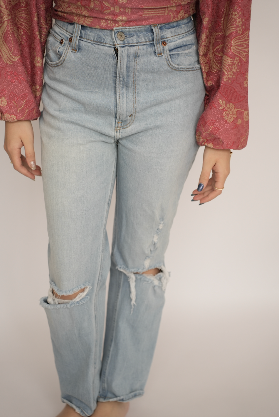 Jeans Abercrombie & Fitch Curve Love