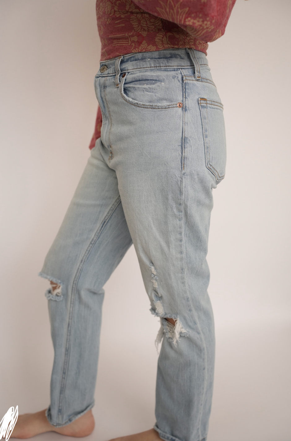 Jeans Abercrombie & Fitch Curve Love