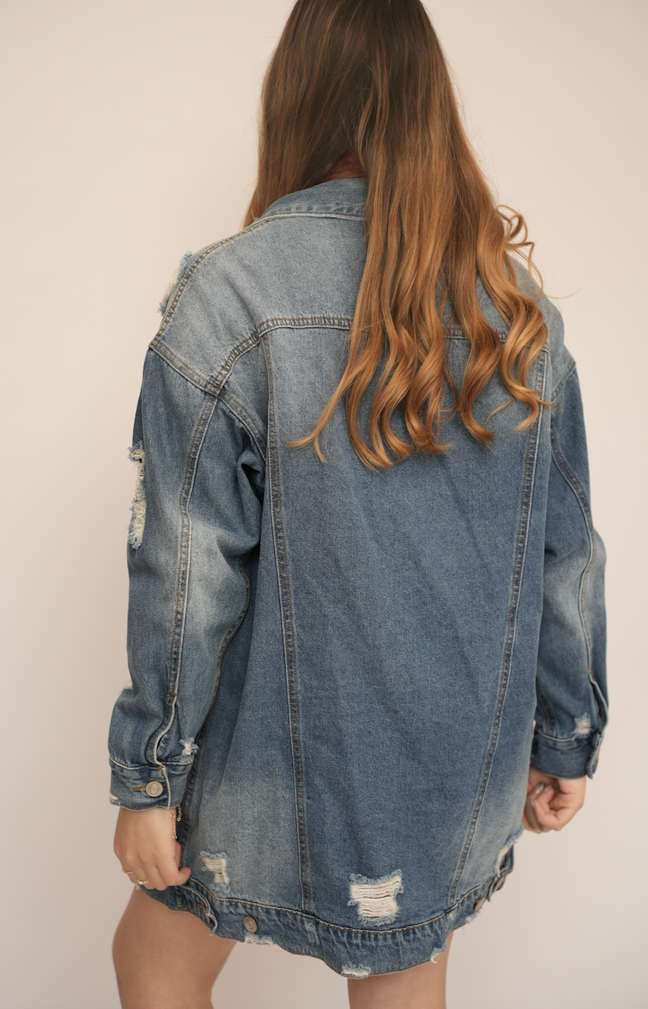 Jacket de mezclilla oversized
