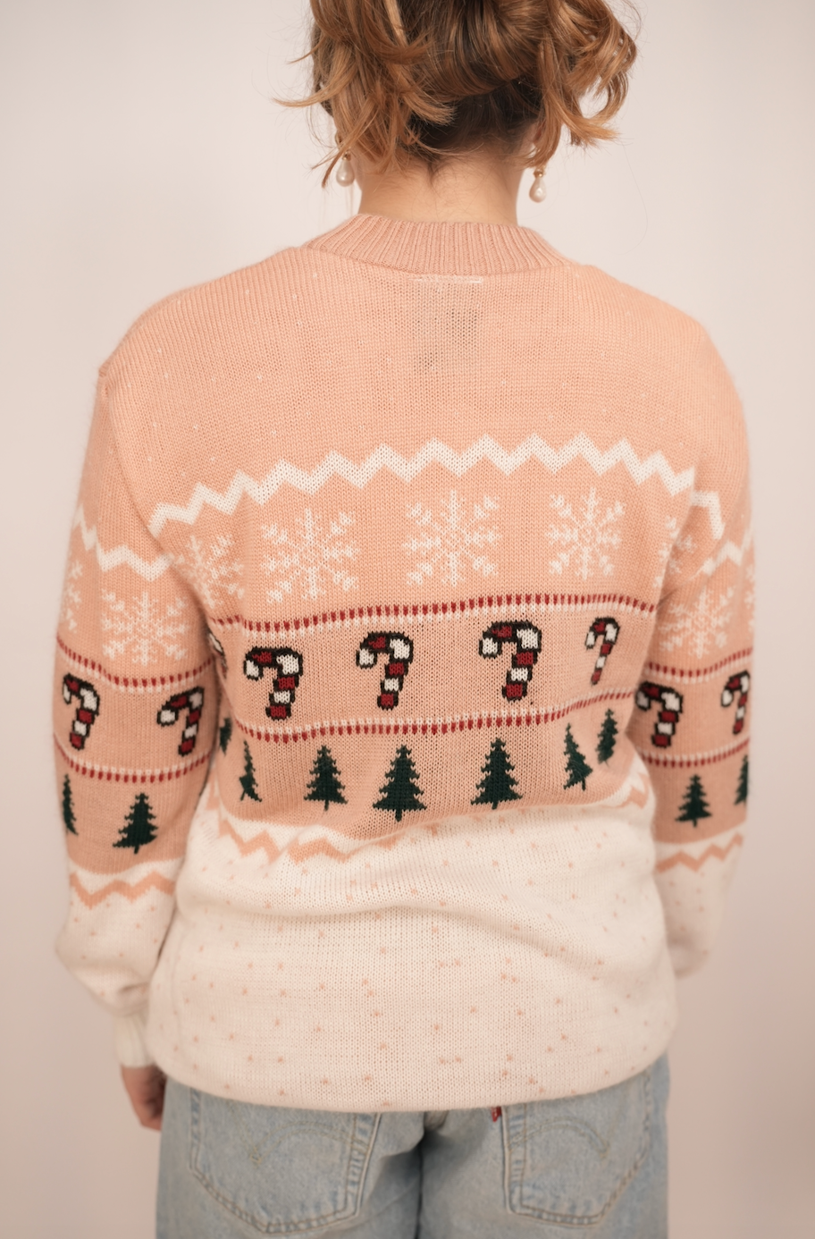Sweater Seasonal Rosado - Marca Tendenza (Marca Nacional)