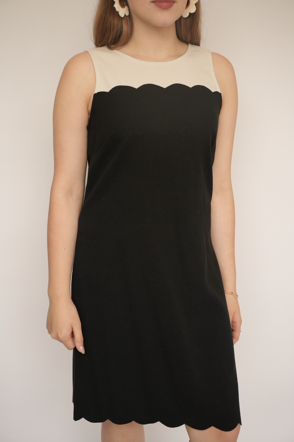 Vestido formal negro – Loft