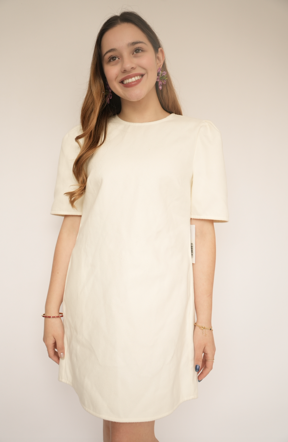 Vestido blanco never worn – JustFab