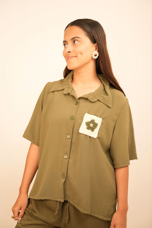 Camisa Daisy – Florentina handmade | Talla S (fits S-M)