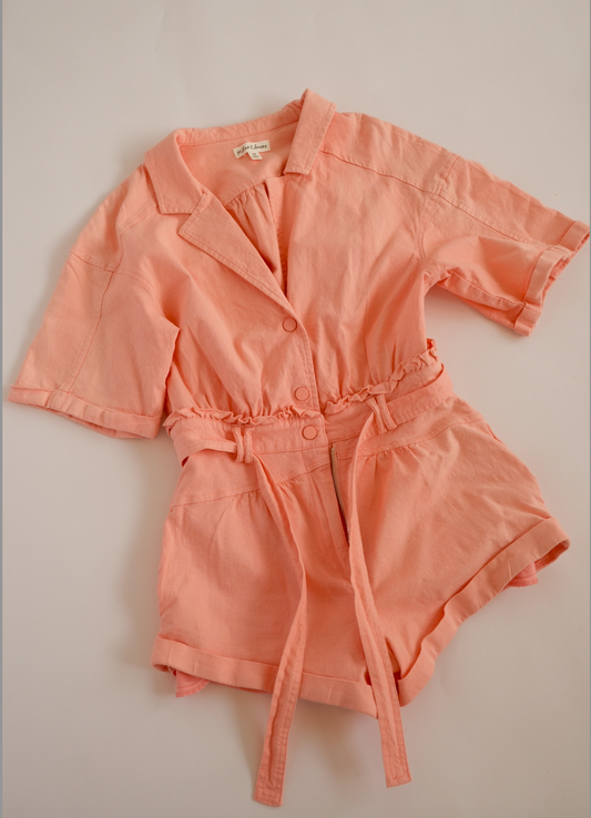 Romper Rosado For Love & Lemons