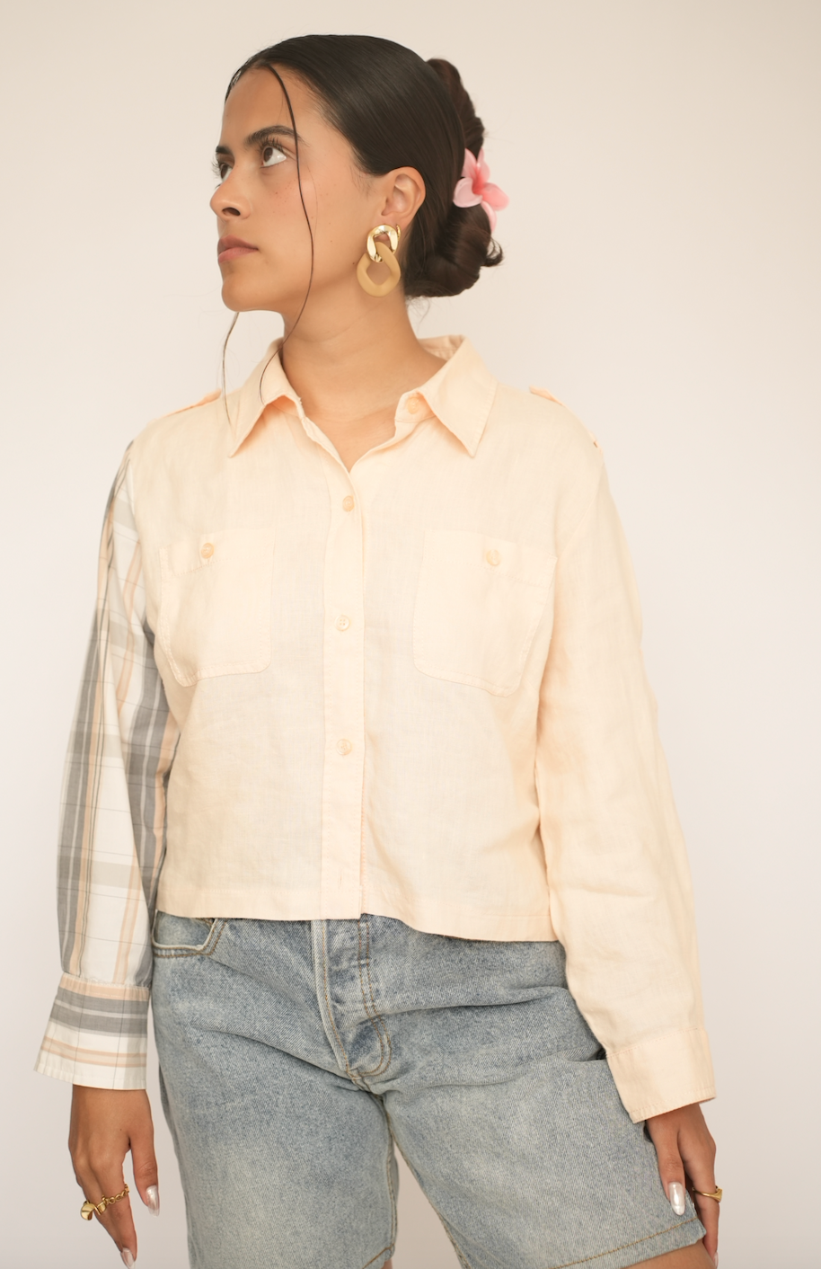 Camisa upcycled Liz Claiborne x nOISE